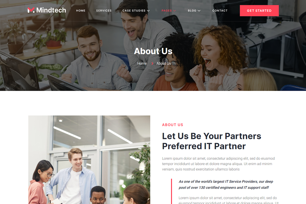 IT Solution Services Elementor Kit, a Landing Page Template by Elite Templates (Photo 4 of 10)