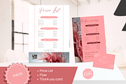 Hair & Beauty Salon Canva Templates, a Marketing Template by PaolaroiDesign (Thumbnail 2 of 6)
