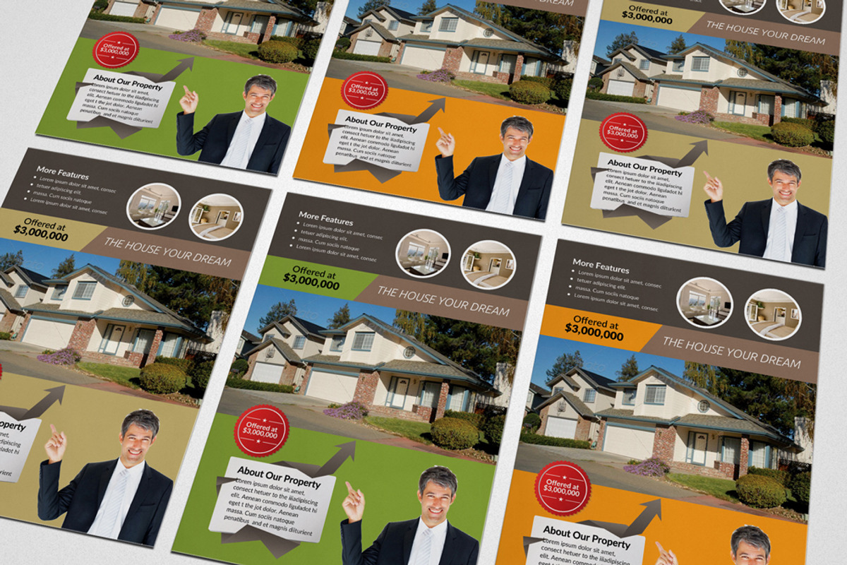 Real Estate Agency PSD Flye, a Flyer Template by Business Flyers (Photo 4 of 4)