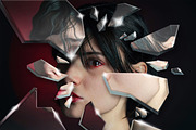 Broken Glass Photo Effect Overlay, a Layer Style Add-On by Svaha Graphic Studio (Thumbnail 3 of 5)