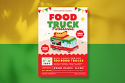Bundle Food Truck Festival Flyer, a Flyer Template by Totem Design Studio (Thumbnail 4 of 5)