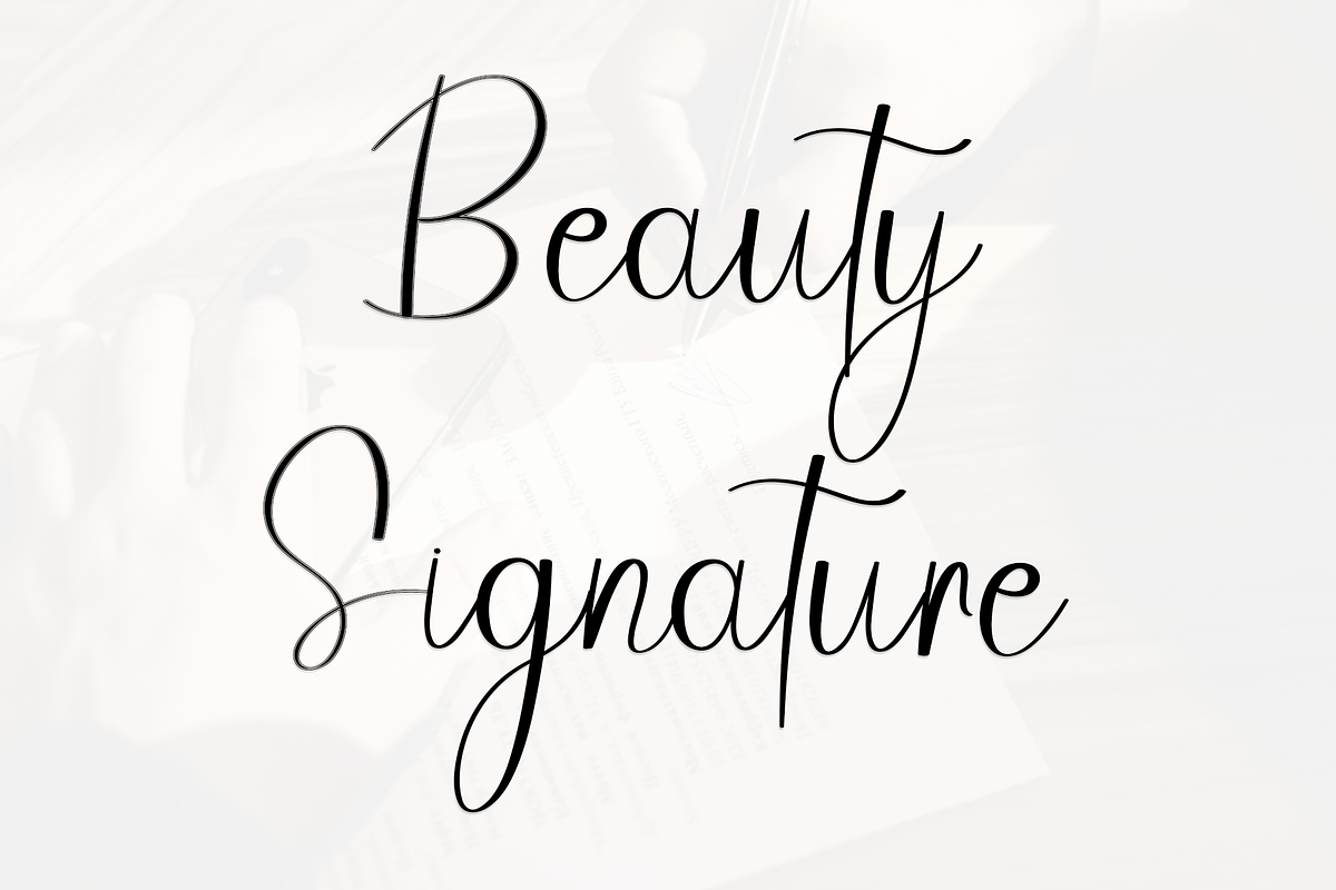 Everythink Signature, a Handwritten Font by FreshTypeINK (Photo 3 of 8)