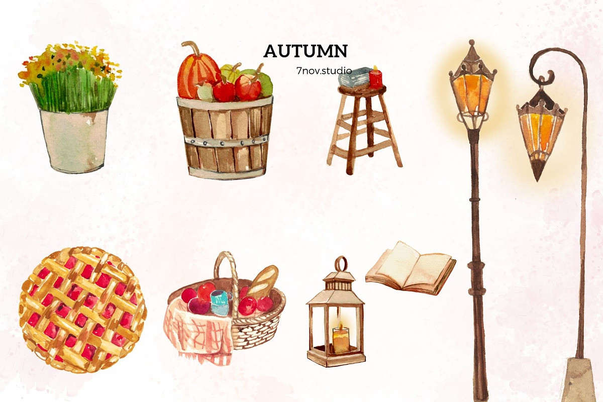 Autumn, a Seasonal Illustration by 7nov.studio (Photo 6 of 7)