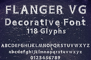 Flanger Vg, a Sans Serif Font by Emdaduljs (Thumbnail 2 of 2)