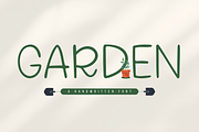 Garden A Handwriting Font, a Handwritten Font by Kanink Studio (Thumbnail 1 of 8)