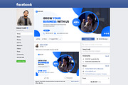 Facebook & web cover banner template, a Social Media Template by zahidhossainalif (Thumbnail 2 of 4)