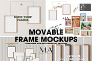 Mega Interior Frame Mockup Pack, a Household Mockup by Mockup Art Atelier (Thumbnail 58 of 60)