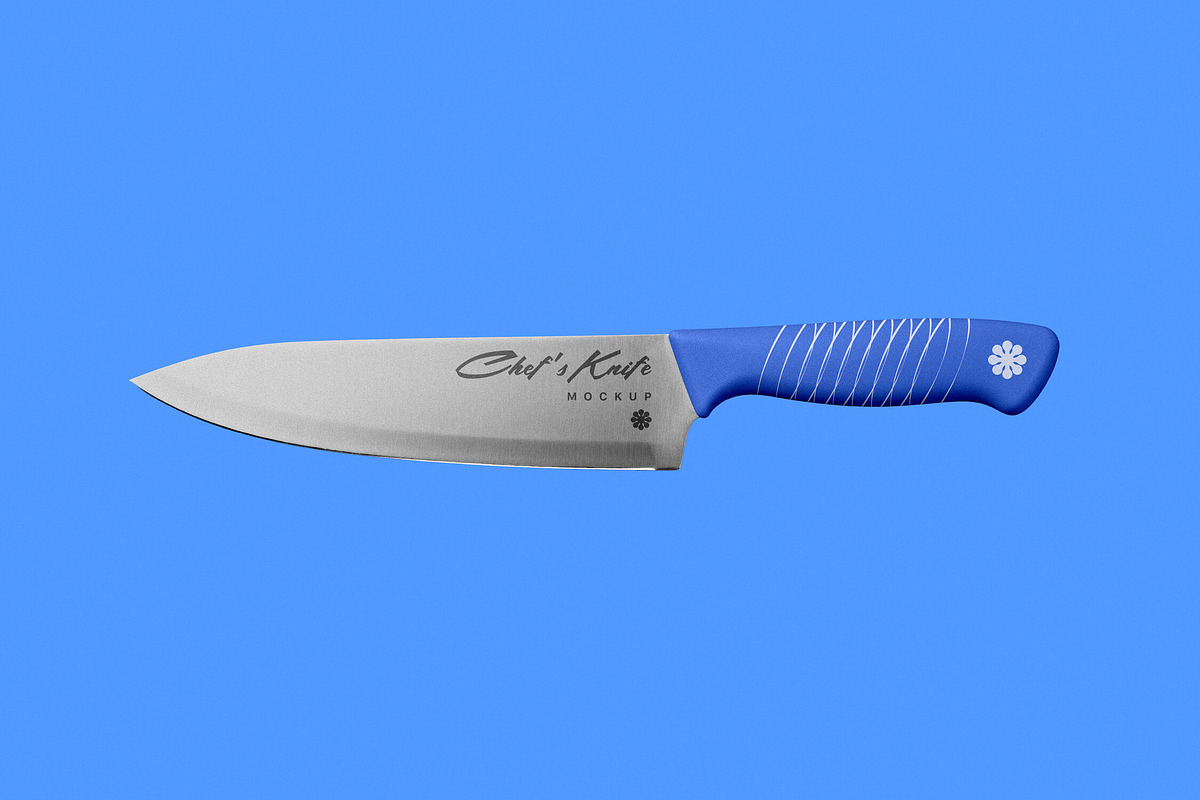 Chef's Knife Mockup, a Household Mockup by Design Squad (Photo 4 of 4)