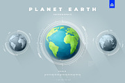 Planet Earth infographic, a Work Illustration by blauananas (Thumbnail 1 of 8)