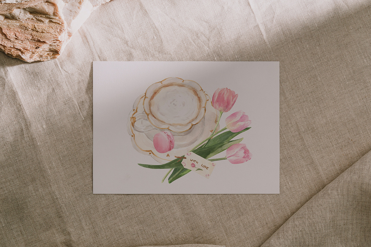 Pink Aesthetic, a Food Illustration by LiChu Art (Photo 4 of 9)