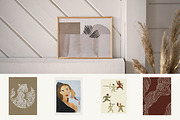 Hand Painted Modern Posters Patterns, a Wallpaper Graphic by TanyaSchuka (Thumbnail 21 of 24)