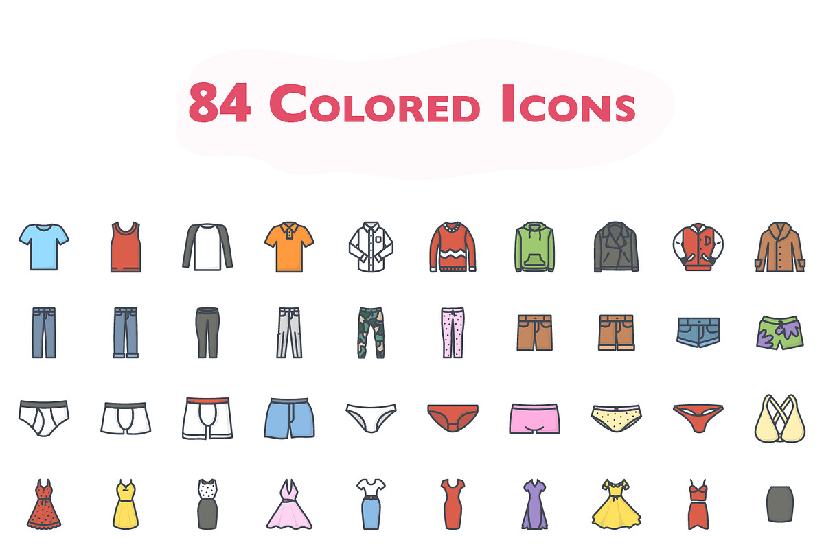336 Clothes Icons, a Solid Icon by Maxim Cherednichenko (Photo 5 of 7)