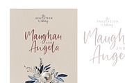 Sharon Baker - Modern Script, a Script Font by Letterhend Studio (Thumbnail 7 of 9)