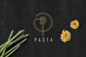 La Pasta Logo Elements