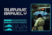Author - Futuristic Display Font, a Sans Serif Font by Luna Shop (Thumbnail 4 of 5)