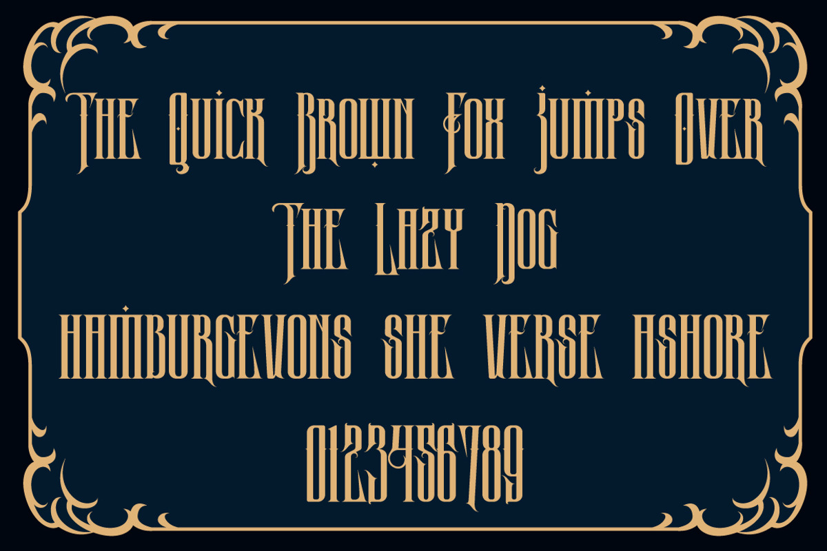 Wolfgang Typeface preview 4