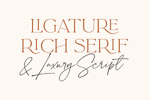 La Luxes Font Duo Logos Updated!