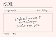 Hilton Fontain | Handwritten Font, a Handwritten Font by Burhan Afif (Thumbnail 5 of 10)