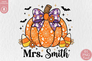 Teacher Halloween Pumpkin Sublimatio, a Seasonal Illustration by Rose Art