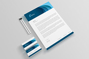 Corporate Business Card & Letterhead, a Stationery Template by BettyDesign (Thumbnail 4 of 7)