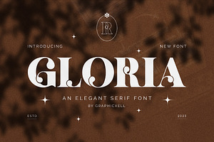 Gloria Elegant Serif Font