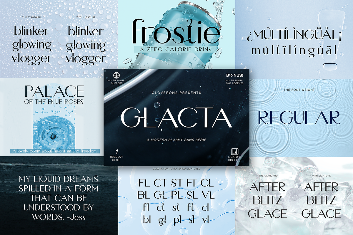 Modern Font Bundle SALE by Cloverons, a Sans Serif Font by Cloverons (Photo 11 of 11)