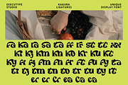 Kagura Display Font, a Sans Serif Font by executypeStudio (Thumbnail 12 of 13)