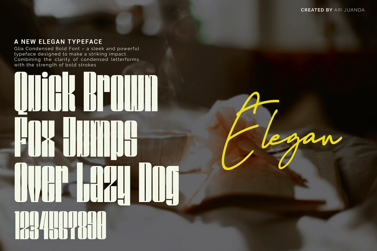 Glia A Typeface, a Sans Serif Font by Linecreative (Photo 9 of 10)
