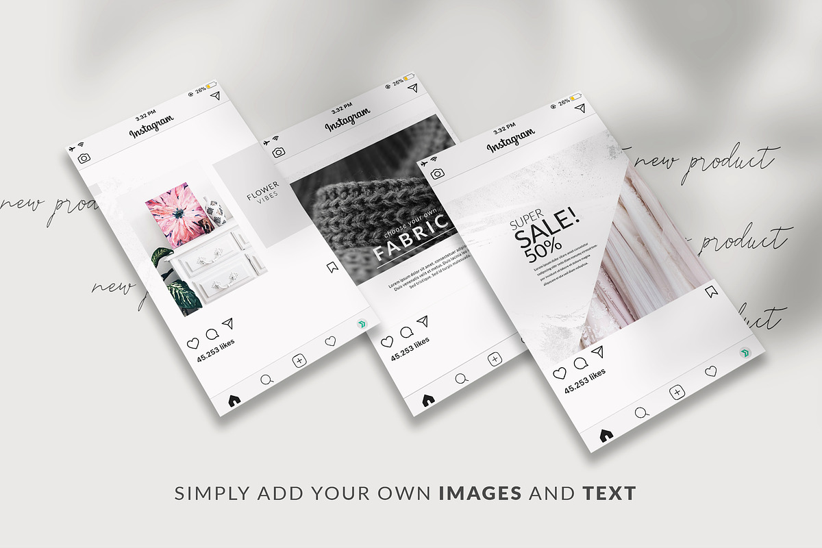 Instagram Puzzle Mist - Canva & PS, a Social Media Template by Eviory (Photo 7 of 11)