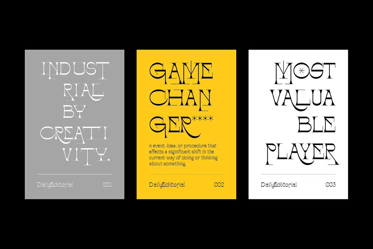 AO Beastrix - Display Typeface, a Font by OwunStudio (Photo 9 of 22)