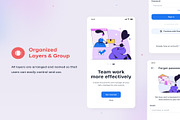 TaskCard App : iOS Ui Kit, an UI Kit Template by Creative Perspective (Thumbnail 2 of 6)