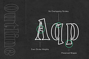 Authora - A Vintage Print Serif, a Serif Font by Parker Creative (Thumbnail 16 of 16)