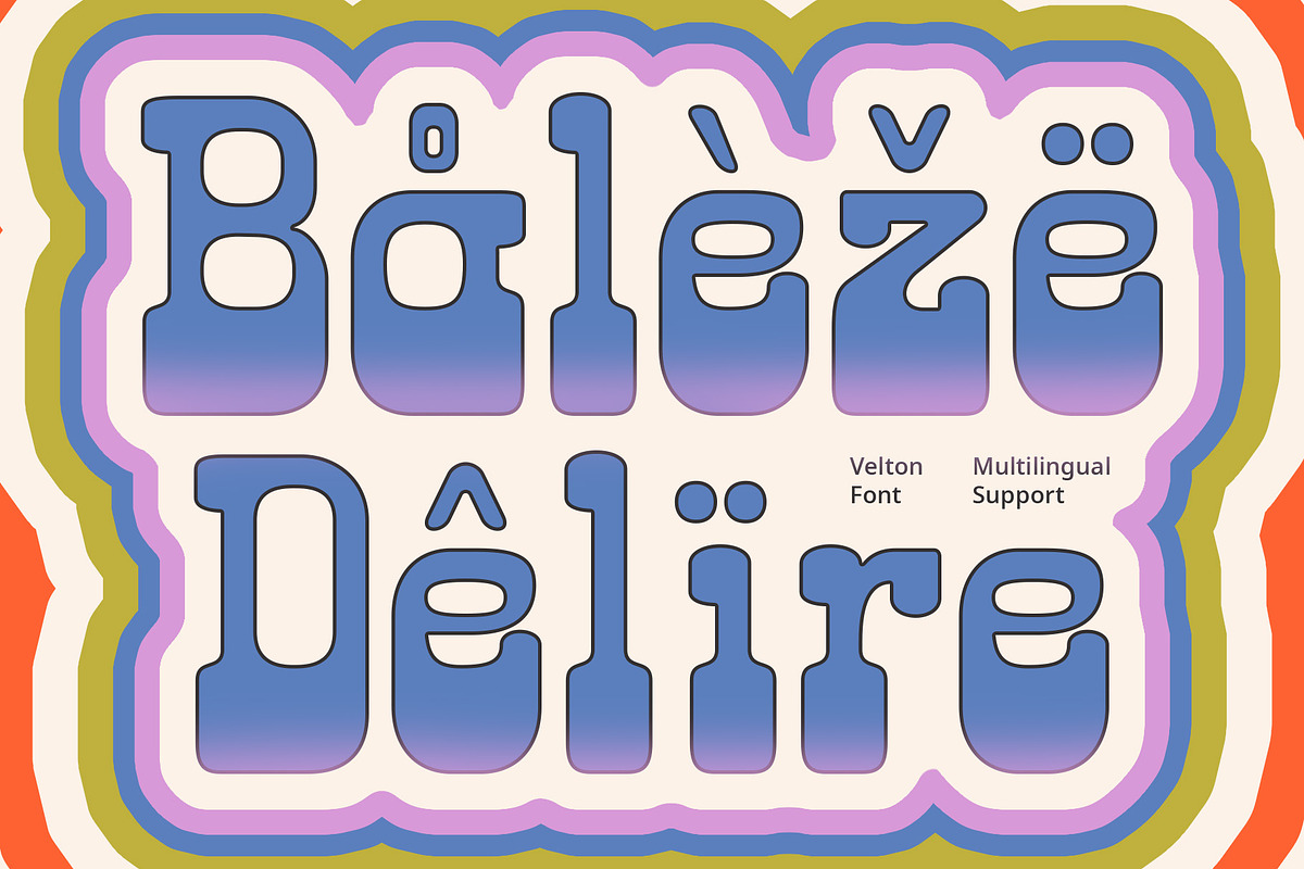 Velton – Reverse Contrast Font, a Sans Serif Font by Craft Supply Co. (Photo 6 of 8)