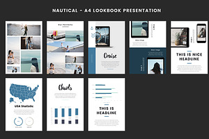 Nautical - A4 Printable - Keynote