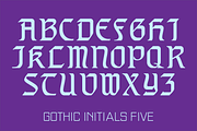 Gothic Initials Fonts Collection, a Font by GG Design (Thumbnail 11 of 19)