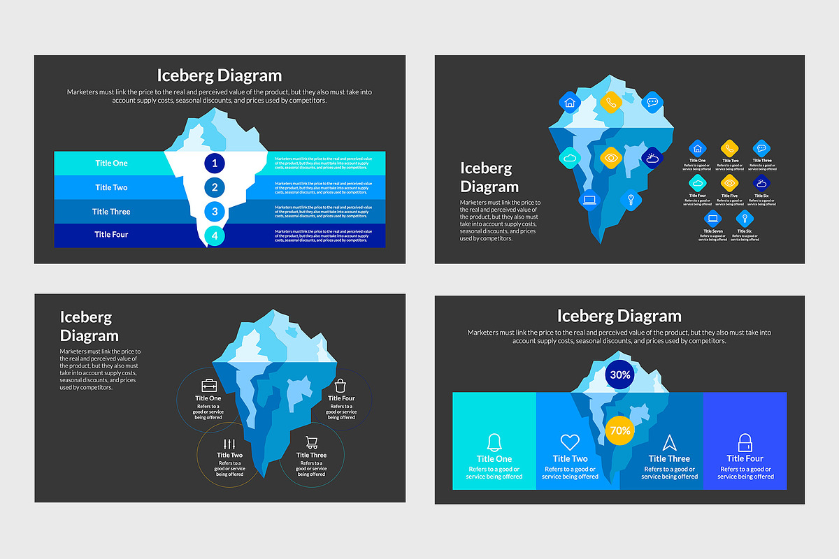 Iceberg Infographics Template, a Presentation Template by slidequest (Photo 5 of 8)