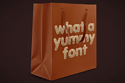 Pastry Font & PNGs, a Sans Serif Font by Creative Graphics (Thumbnail 5 of 7)