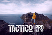 Tactico Pro - Bold Font, a Sans Serif Font by Salamahtype (Thumbnail 1 of 7)