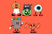 Fright Night Fun Halloween Character, a Seasonal Illustration by Sandypramana (Thumbnail 8 of 11)
