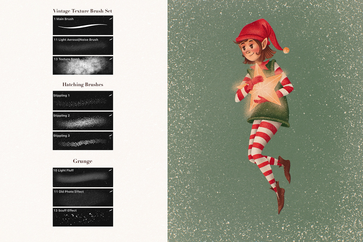 BUNDLE. Brushes for Procreate., a Brush Add-On by Maria Summer (Photo 31 of 32)
