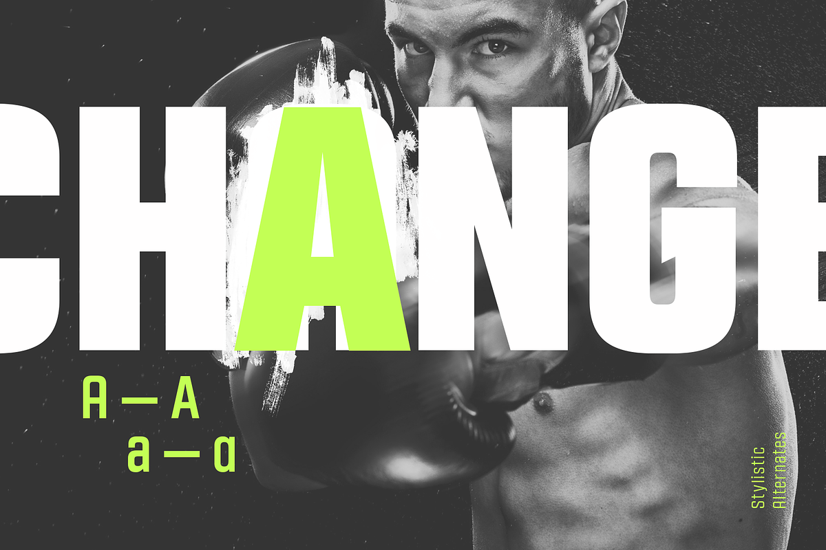 Burpee Sans Condensed Typeface preview 5