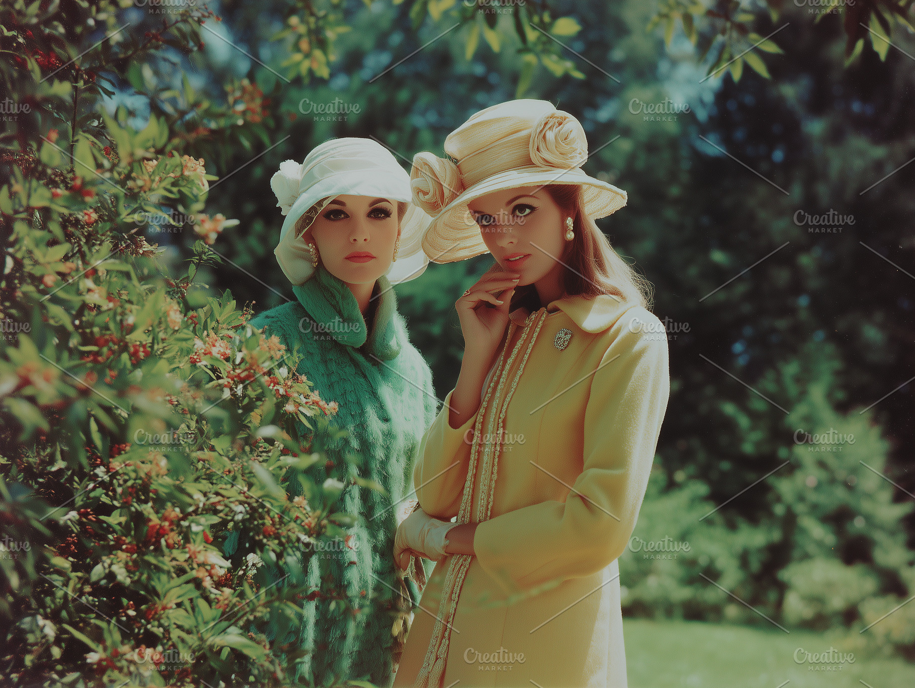 Vintage Ladies in the Garden, a Person Photo by k.tay