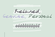 Proto Handscript, a Font by Crafted by AKD (Thumbnail 2 of 10)