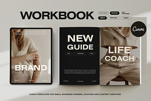 Workbook Template Canva V, a Marketing Template by Instprofi | Studio Estimo
