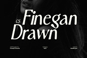 CS Finegan Drawn, a Serif Font by Craft Supply Co. (Thumbnail 1 of 8)