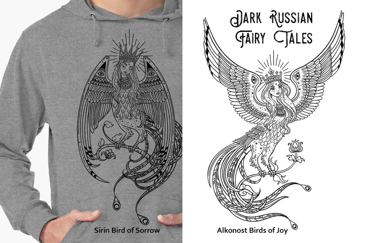 Dark Russian Fairy Tales, an Object Graphic by Anastasia