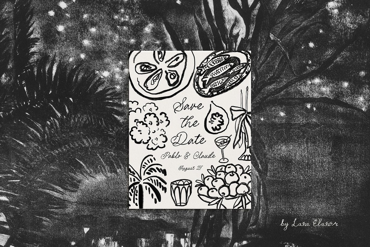 SKETCHES Line Art Drawings, a Decorative Illustration by Lana Elanor (Photo 5 of 14)