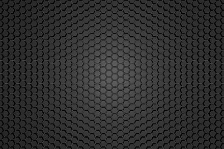 Dark hexagon wallpaper or background. 3d render, an Abstract Photo by 2Design