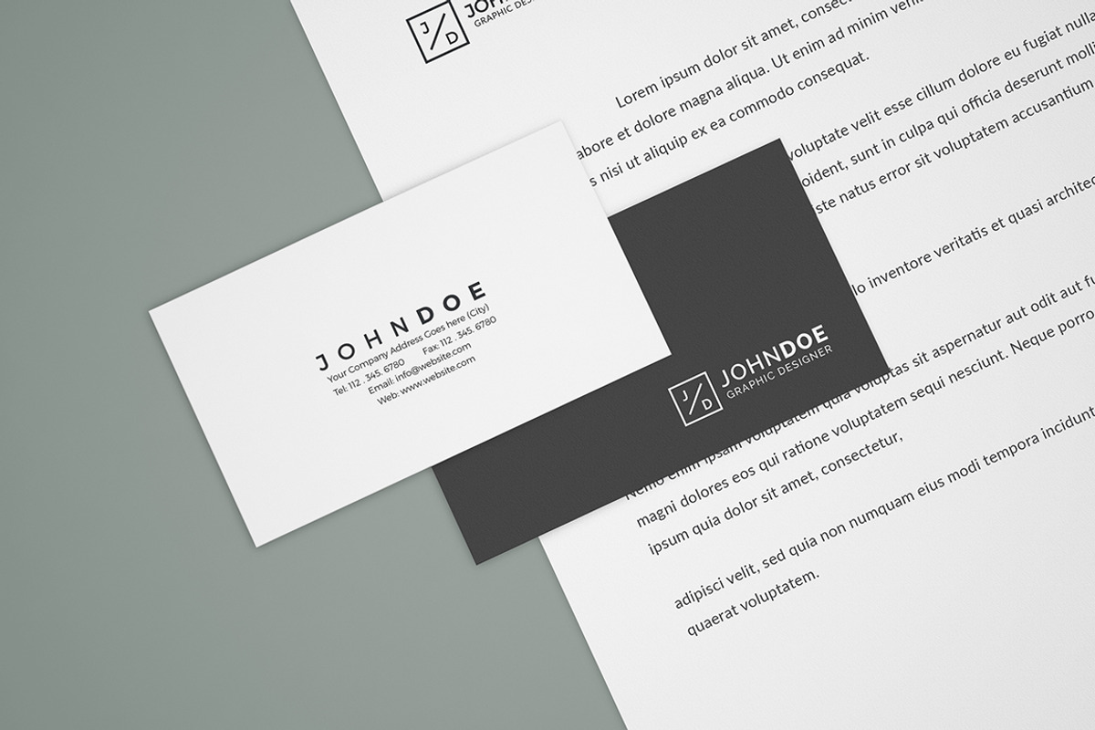 Business Card MOCKUP, a Mockup by Shahjhan (Photo 3 of 5)