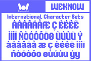 Unite Prime font, a Font by weknow (Thumbnail 8 of 8)